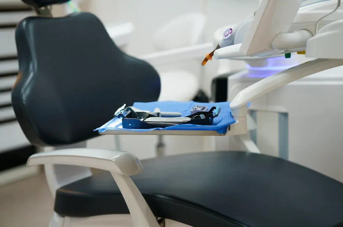Behandlingsrum på tandläkarkliniken i Kinna