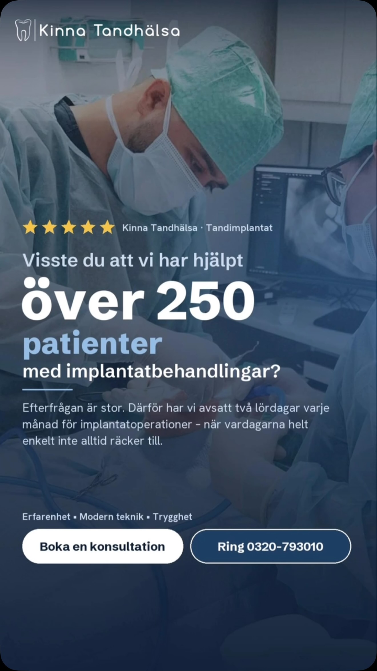 Inlägg från Kinna Tandhälsa på Instagram