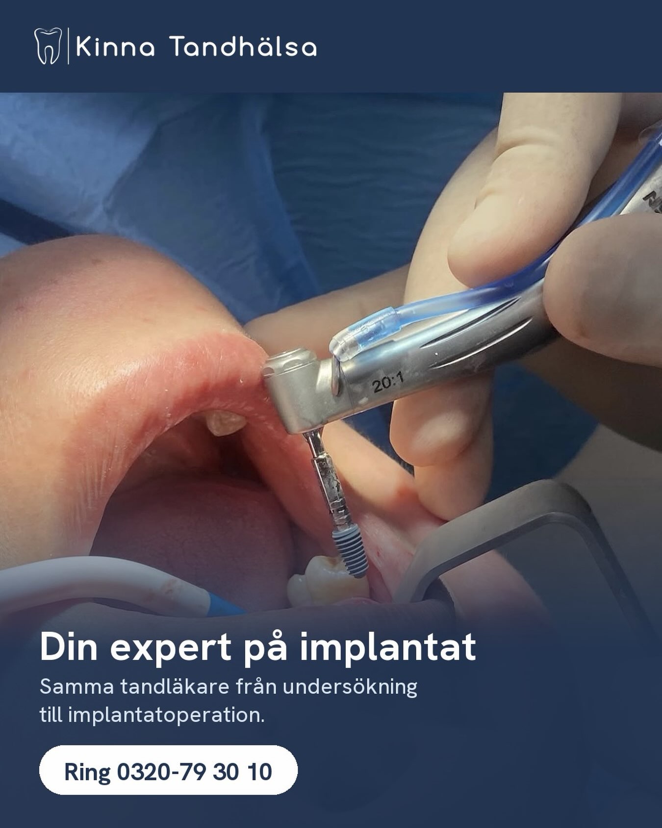 Inlägg från Kinna Tandhälsa på Instagram